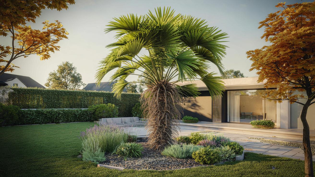 Mrozoodporny palm w ogrodzie: ta odmiana robi tropiki przed domem