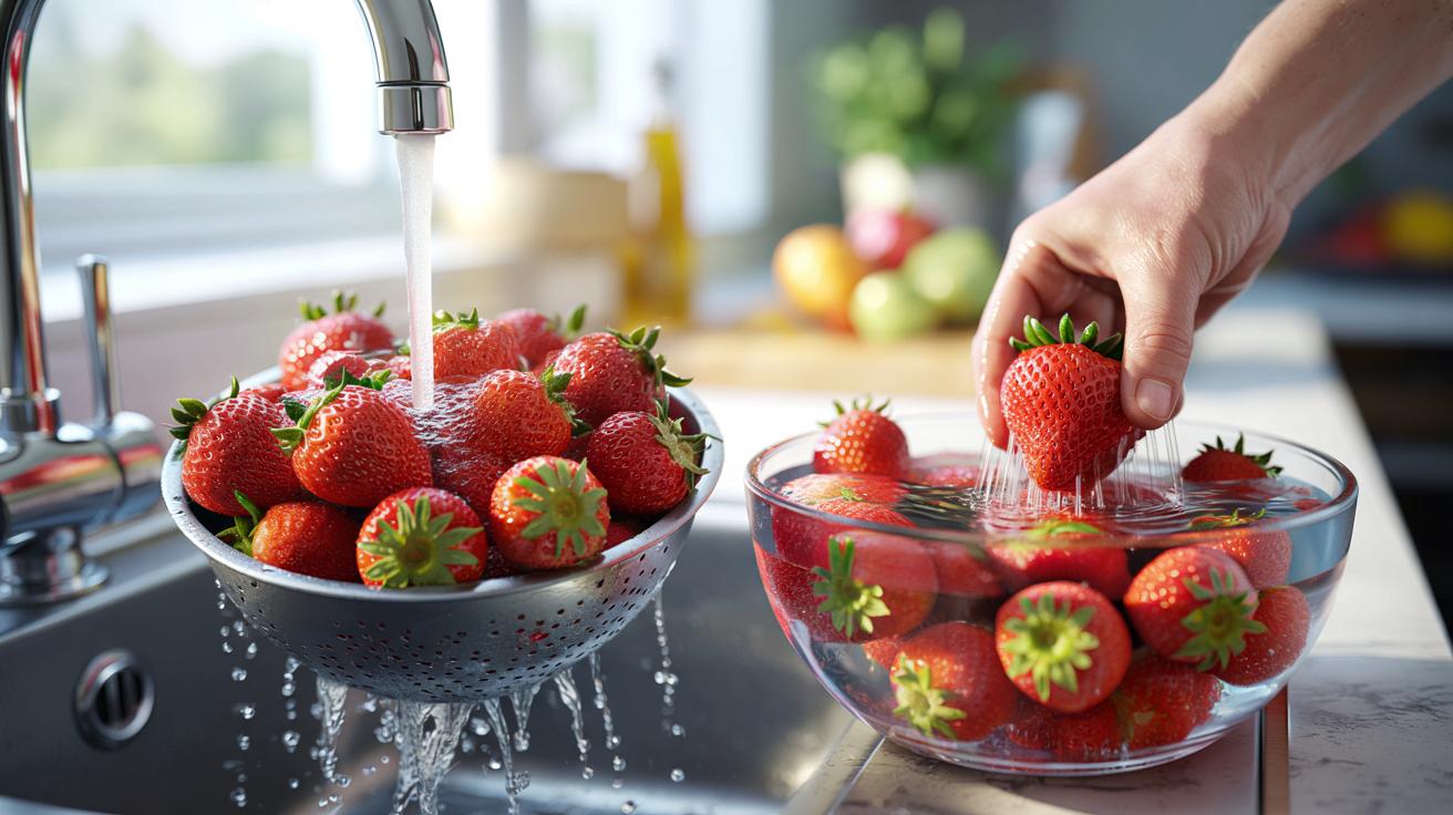 Myjesz truskawki pod kranem? Dietetycy ostrzegają przed tym nawykiem
