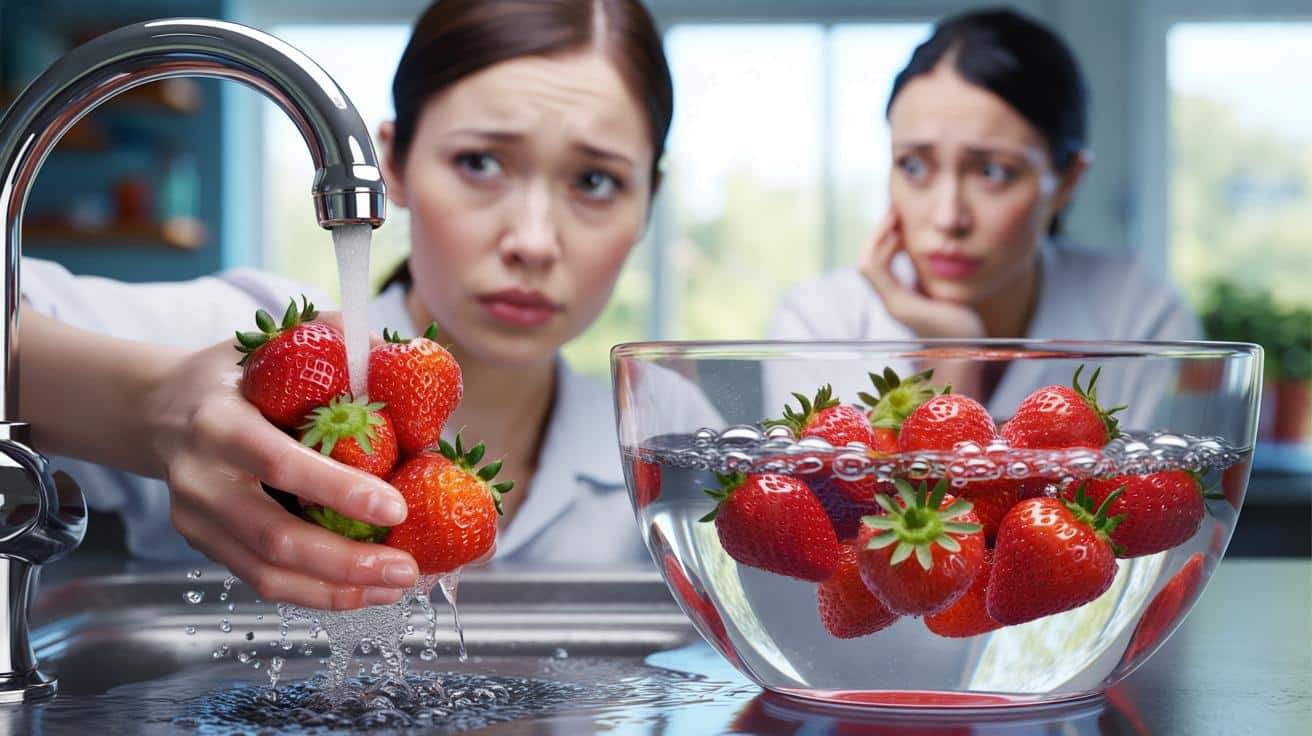 Myjesz truskawki tylko pod kranem? Dietetycy łapią się za głowę