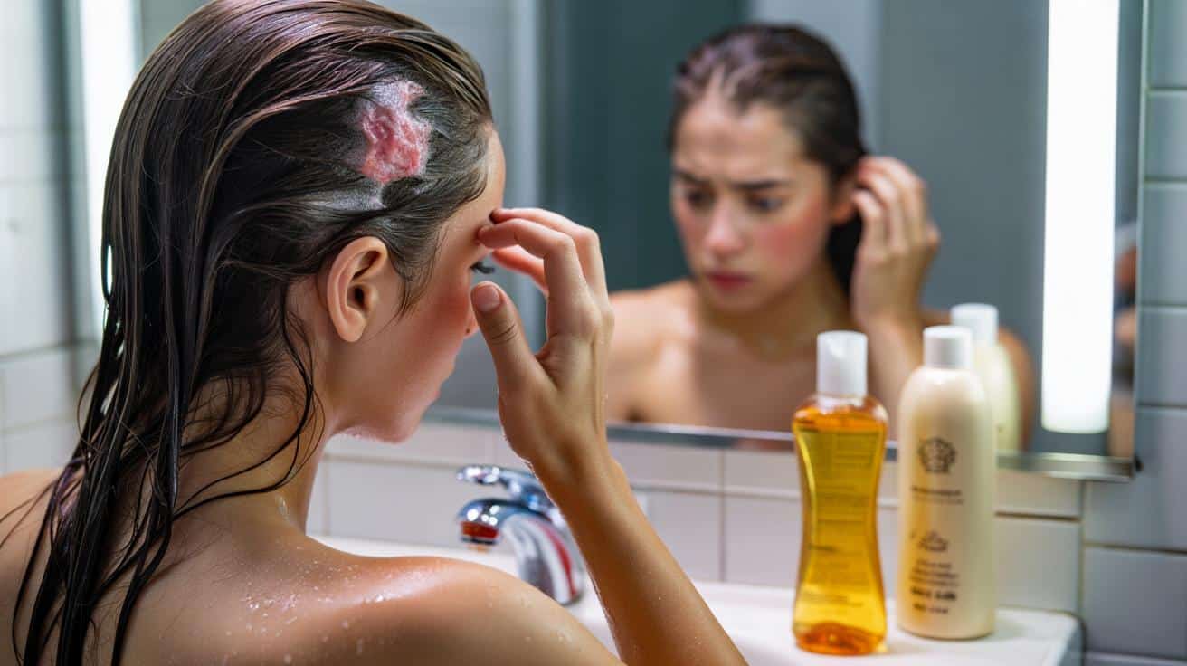 Myjesz włosy szamponem z SLS codziennie? Skóra głowy jest podrażniona