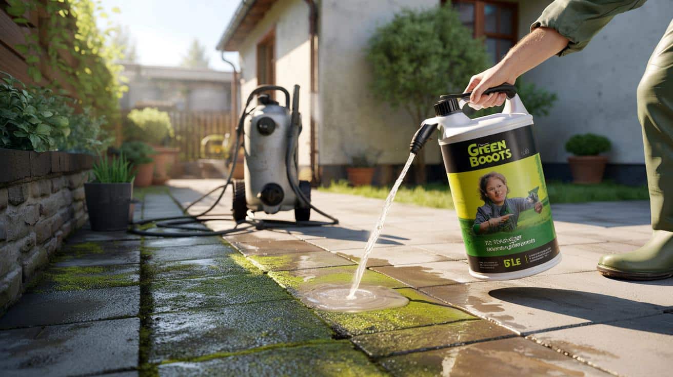 Myjkę wysokociśnieniową odstaw na bok: ten środek z Action za grosze czyści taras sam