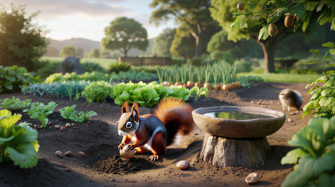 Myślałam, że niszczą grządki. A to najlepsi strażnicy warzywnika