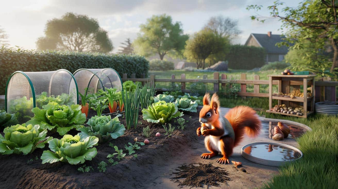 Myślałam, że niszczą grządki. Tymczasem ratują warzywnik: jak ściągnąć wiewiórki do ogrodu