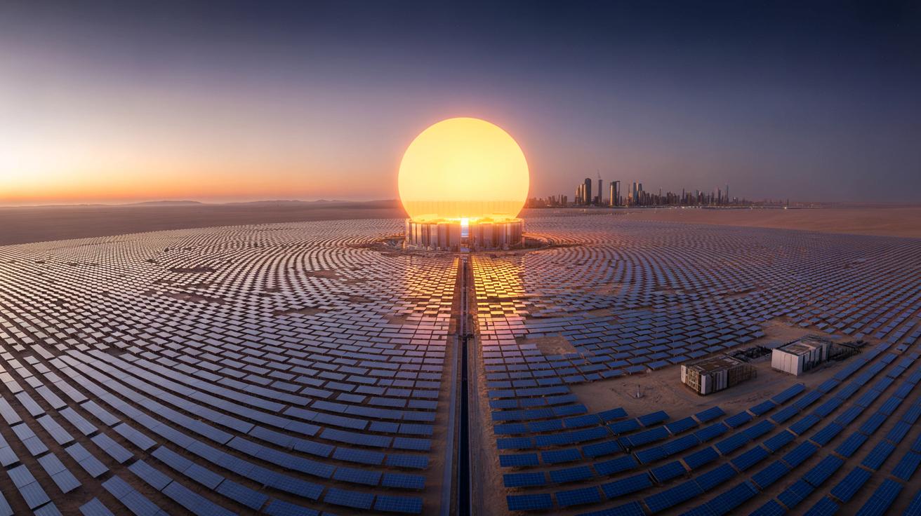 Na pustyni powstaje „sztuczne słońce”. Ma zasilić całe miasta