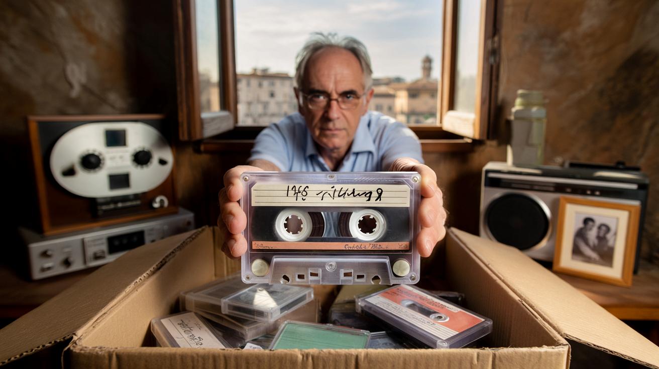 Na strychu w Rzymie znajduje kasetę z 1968 roku. W sieci rusza poszukiwanie wnuków z nagrania