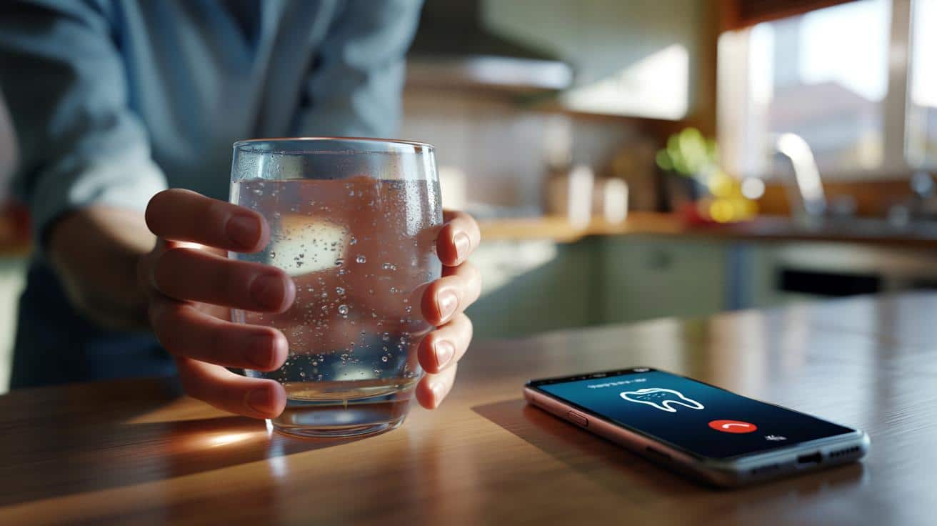 Nabierz szklankę zimnej wody zanim zadzwonisz do zębolnika a stres mija natychmiast