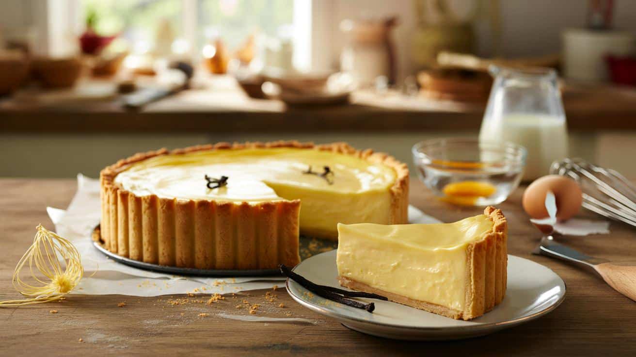 Najbardziej kremowy placek waniliowy z piekarnika: prosty przepis krok po kroku