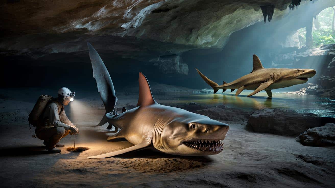 W najdłuższej jaskini świata odkryto dwa „zmartwychwstałe” rekiny sprzed 325 milionów lat