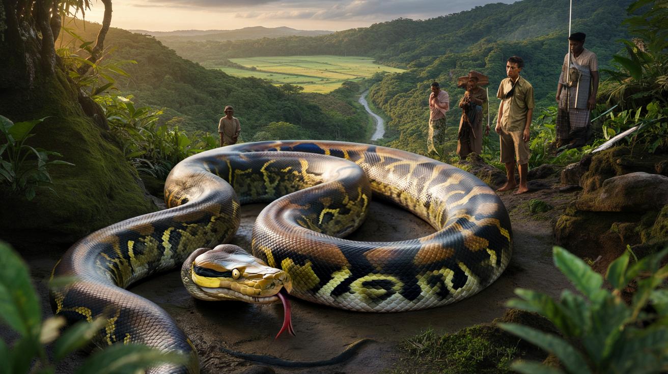 Najdłuższy dziki wąż w historii. „Baronessa” wciąż rośnie