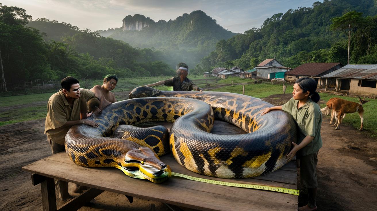 Najdłuższy dziki wąż w historii. „Baronowa” wciąż rośnie