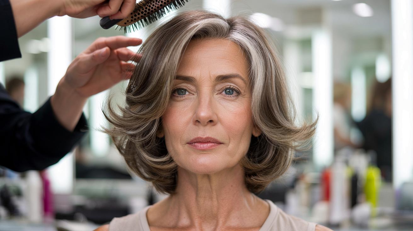 Najlepsza fryzura na cienkie włosy po 50: jeden trik odejmuje lat