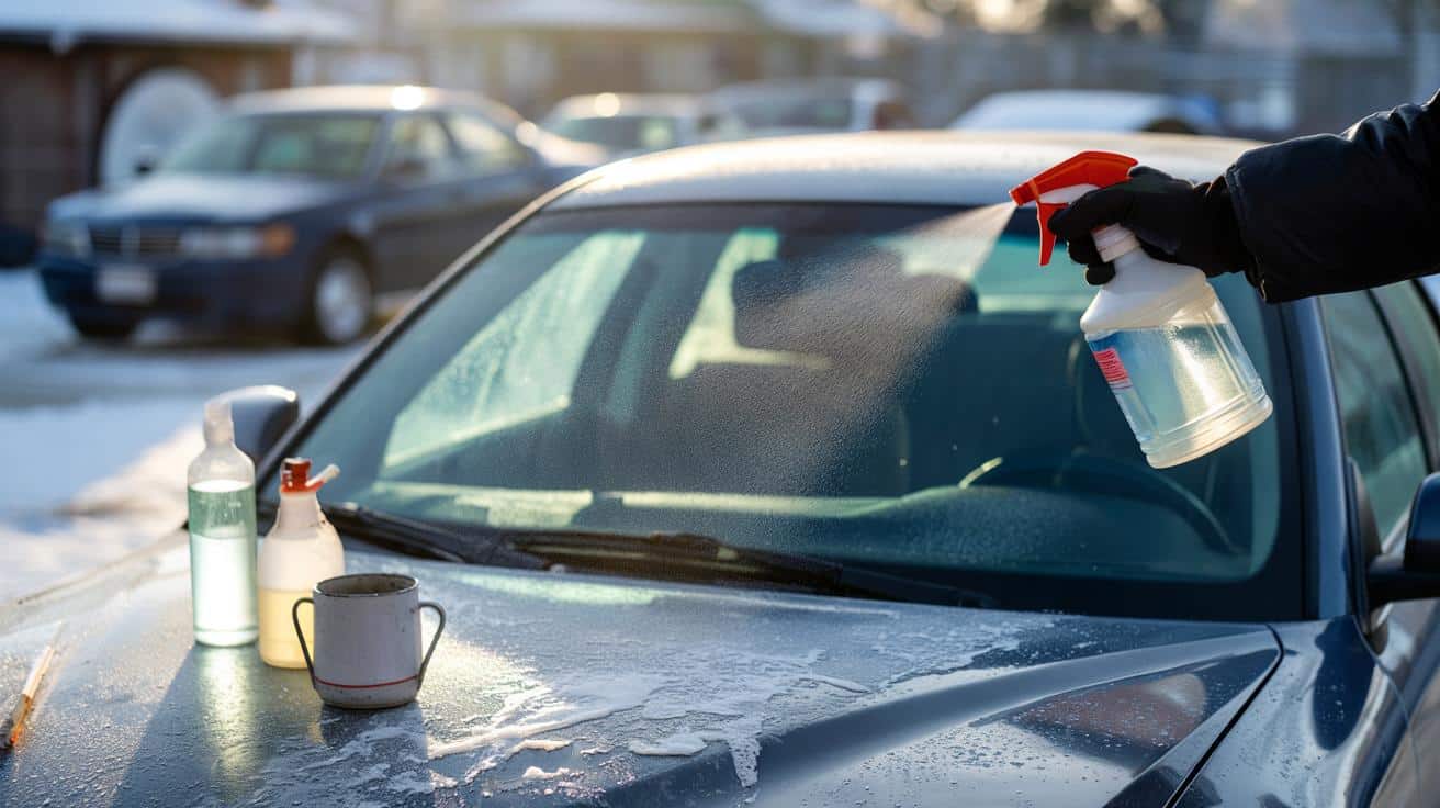 Najszybszy sposób na odlodzenie samochodu bez skrobaczki i bez uszkodzenia szyby