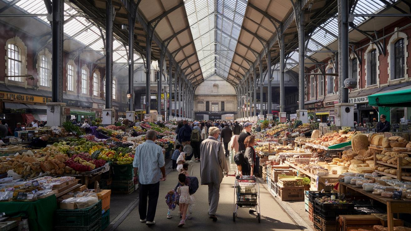 Największy zadaszony targ pod Paryżem: kawałek dawnej Francji 15 minut metrem