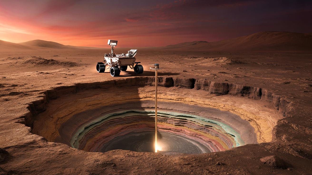 NASA przewierciła Marsa na 35 metrów. To, co zobaczyła pod spodem, zmienia historię planety