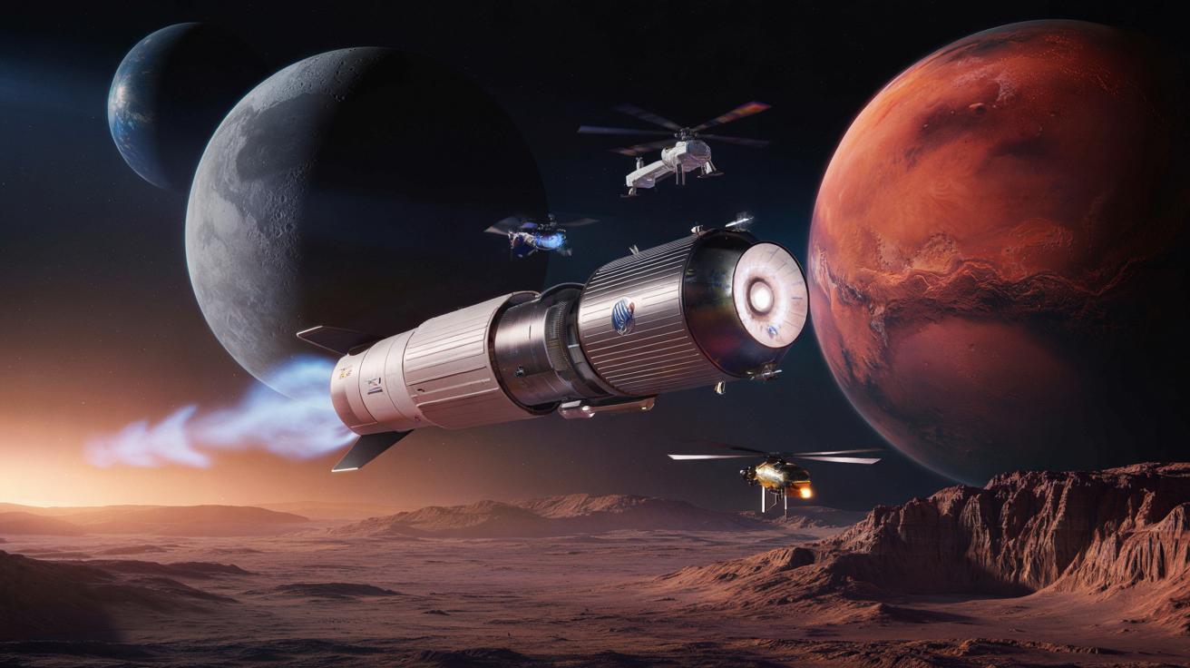 NASA stawia na napęd jądrowy: nowy statek do Marsa już w 2028 roku