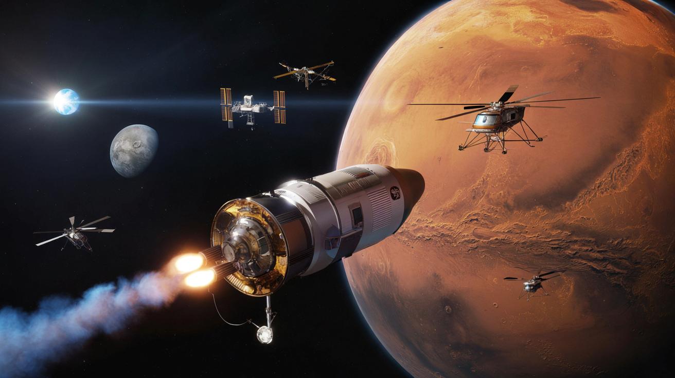 NASA szykuje nuklearny statek na Marsa. Misja ma ruszyć już w 2028 roku