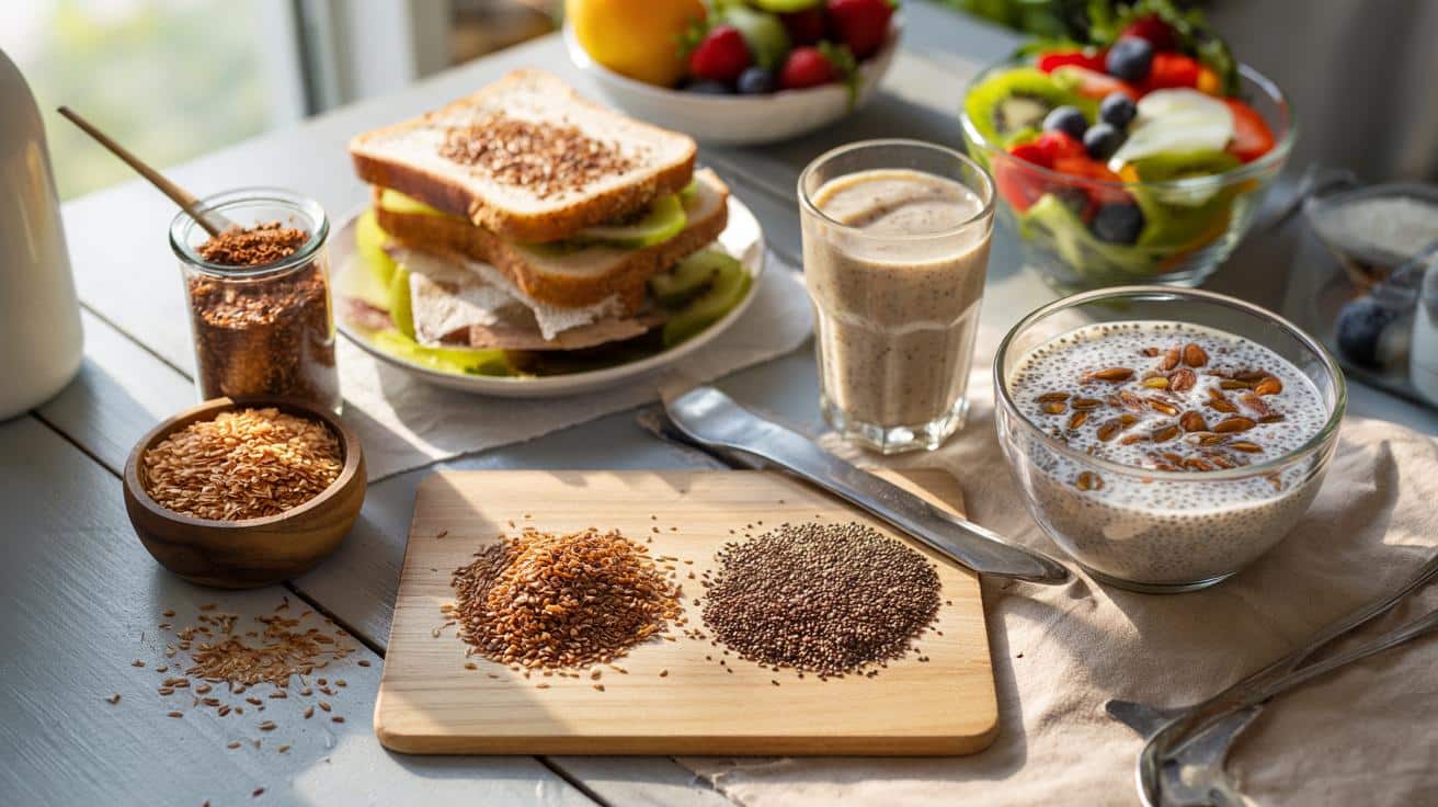 Nasiona chia i siemię lniane : które wybrać i jak je jeść na co dzień