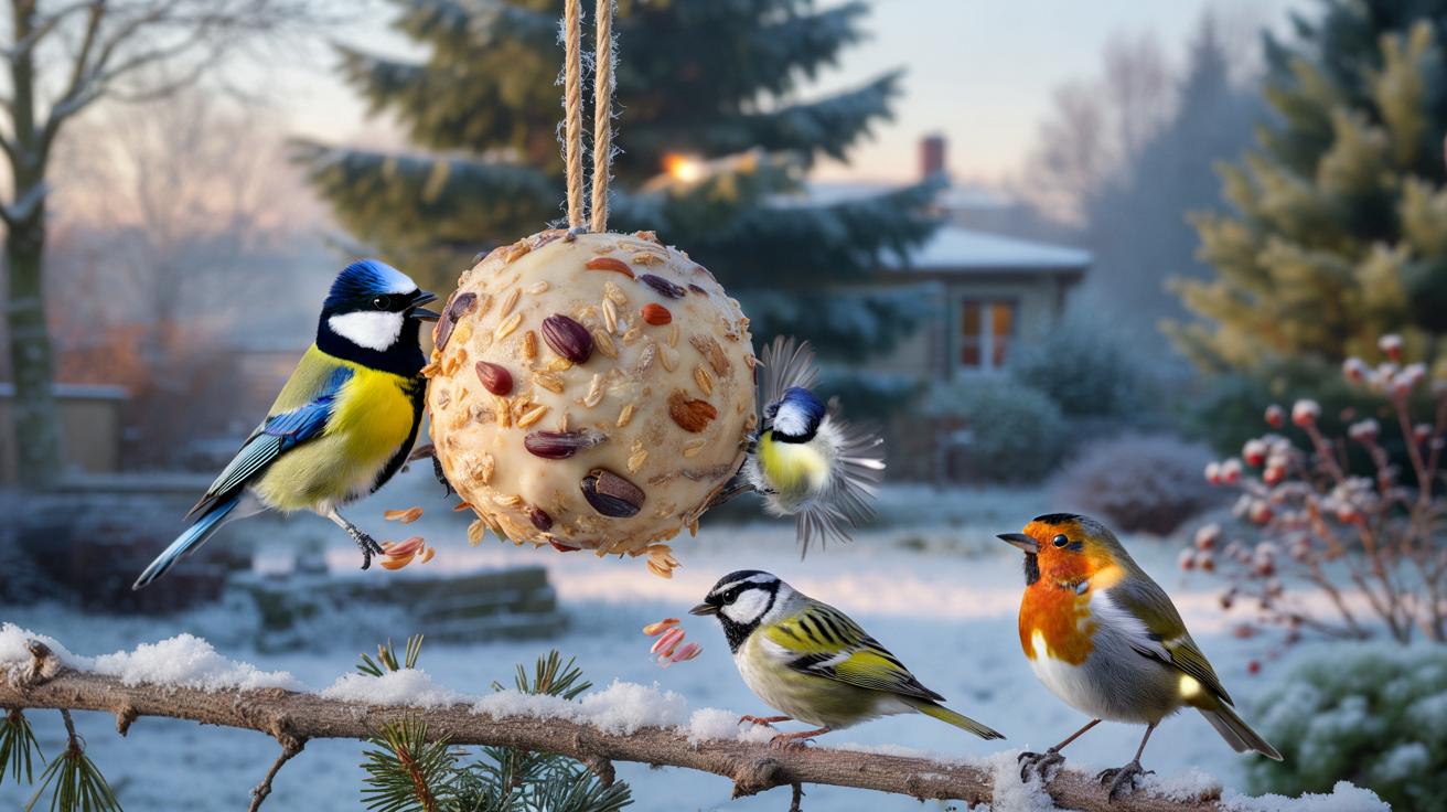To nie nasionka ratują ptaki zimą. Ten tłusty dodatek działa cuda