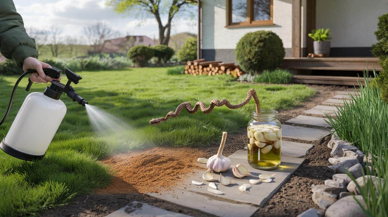 Naturalny sposób na żmije w ogrodzie: jak zabezpieczyć trawnik już w marcu