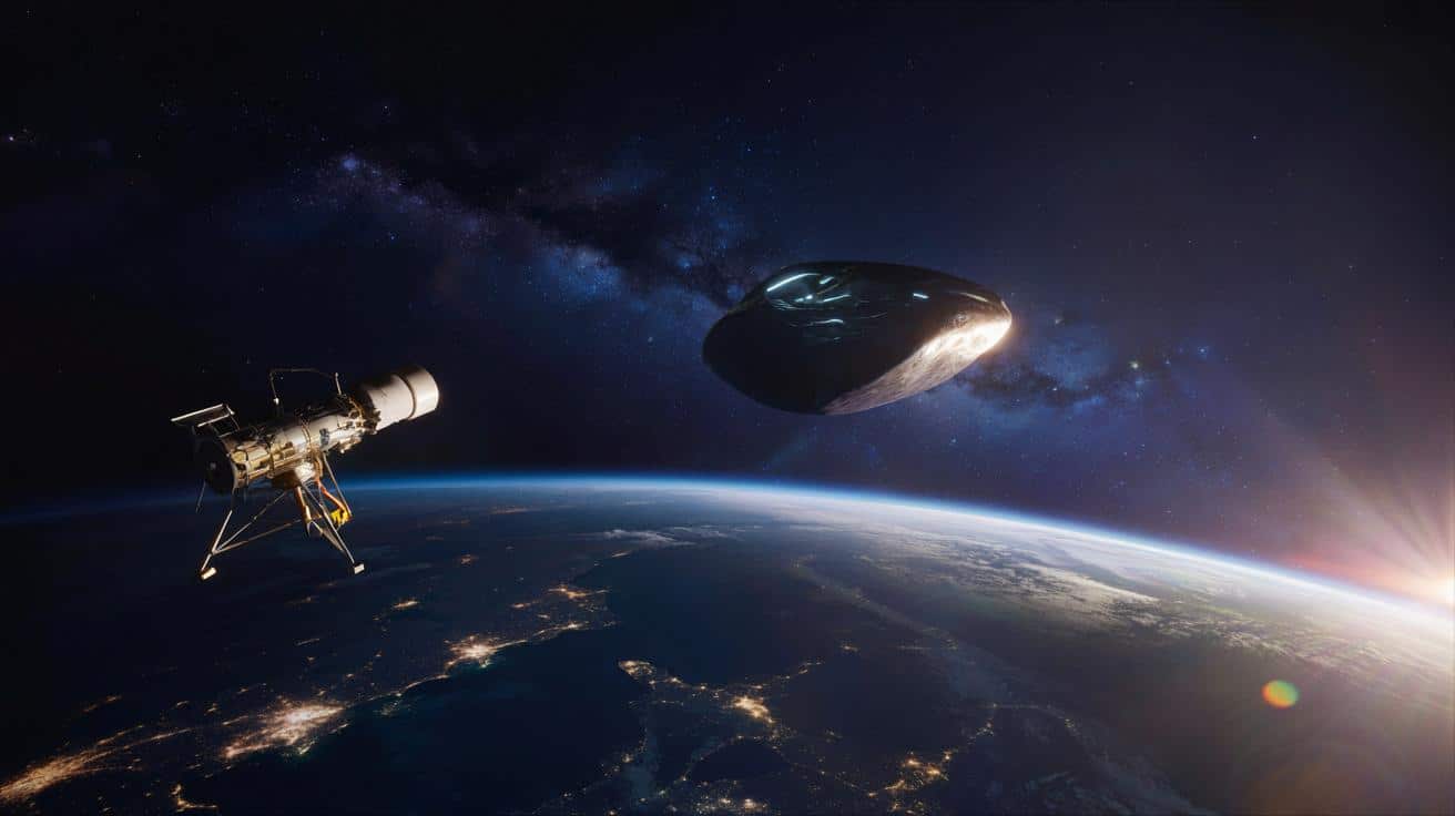 Naukowcy dopuszczają szokującą opcję: obce artefakty mogą kryć się tuż obok Ziemi