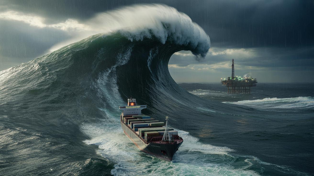 Naukowcy rozszyfrowali narodziny fal potworów. Morski koszmar da się przewidzieć