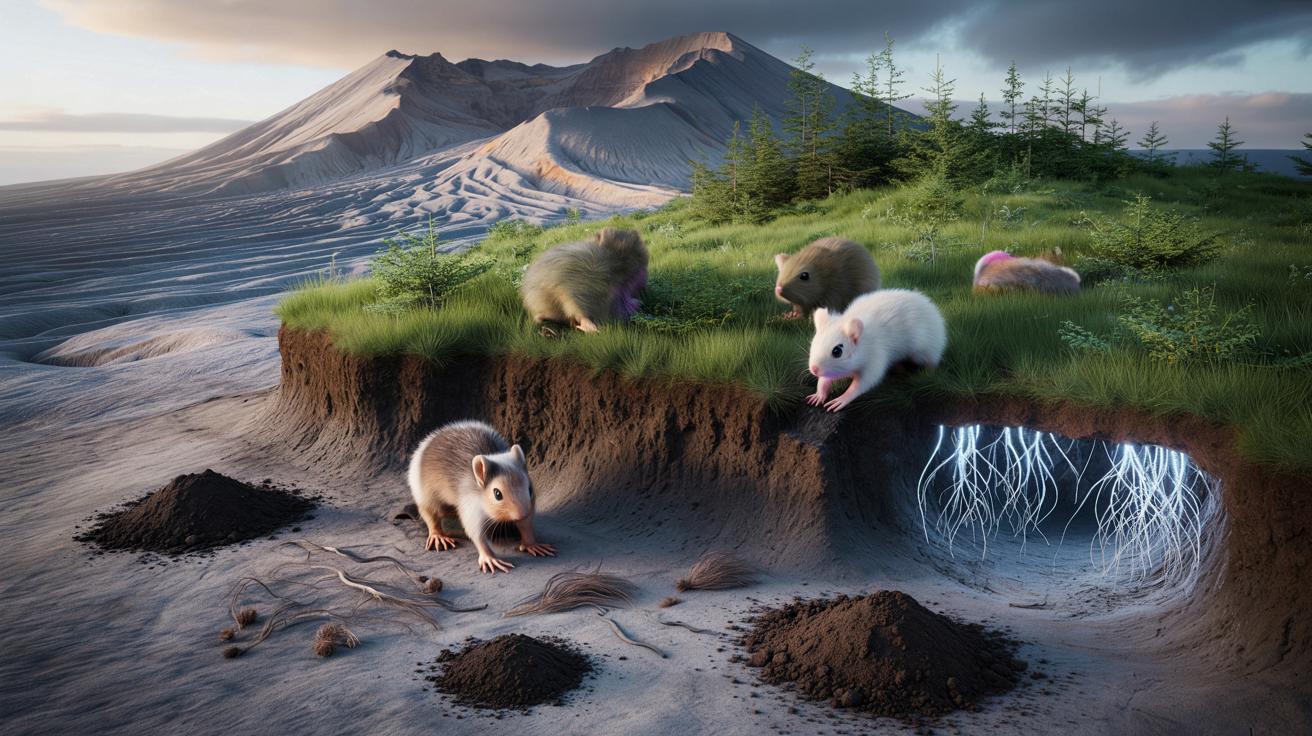 Naukowcy wypuścili gryzonie na wulkan. Efekty zaskakują po 43 latach