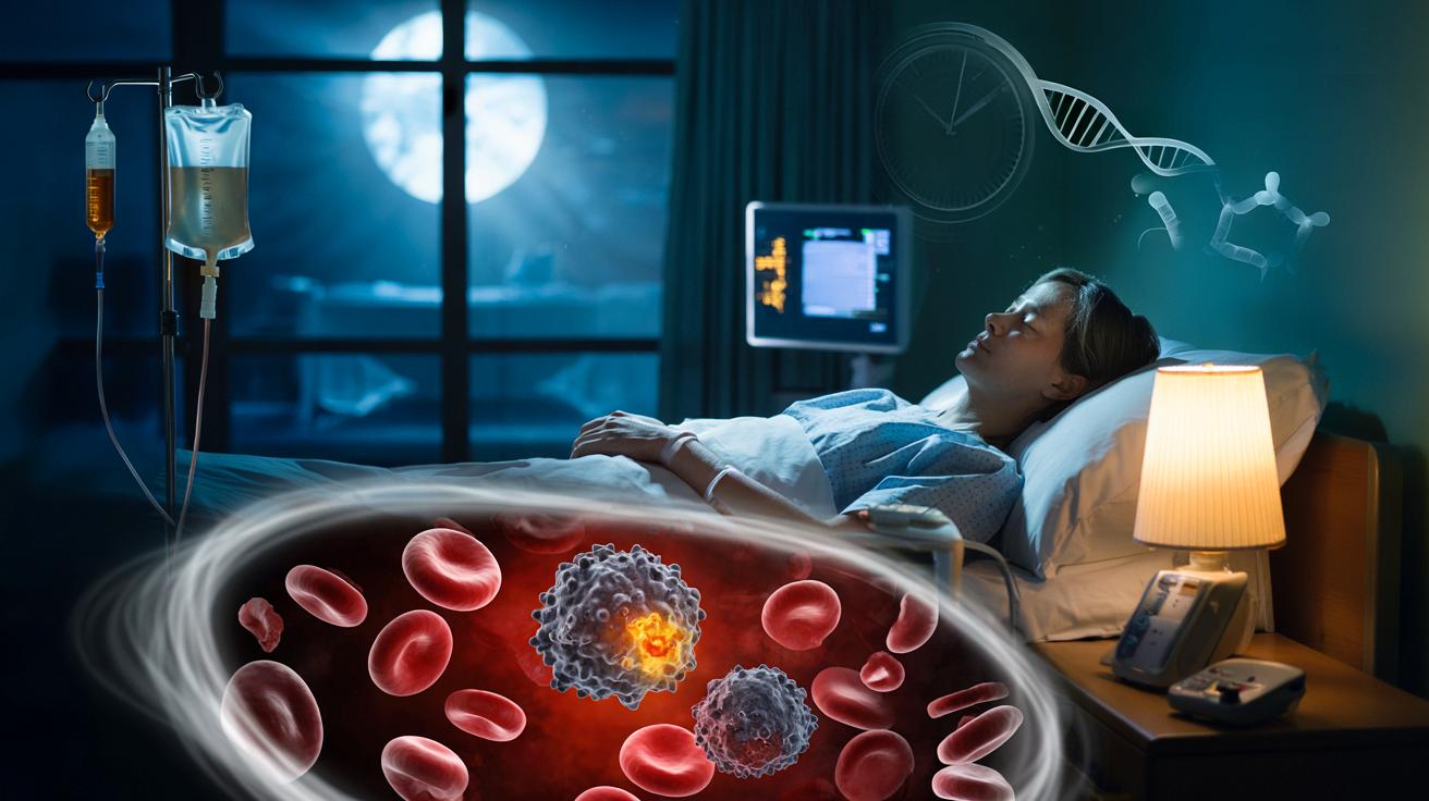 Naukowcy zaskoczeni: rak przyspiesza swój atak nocą