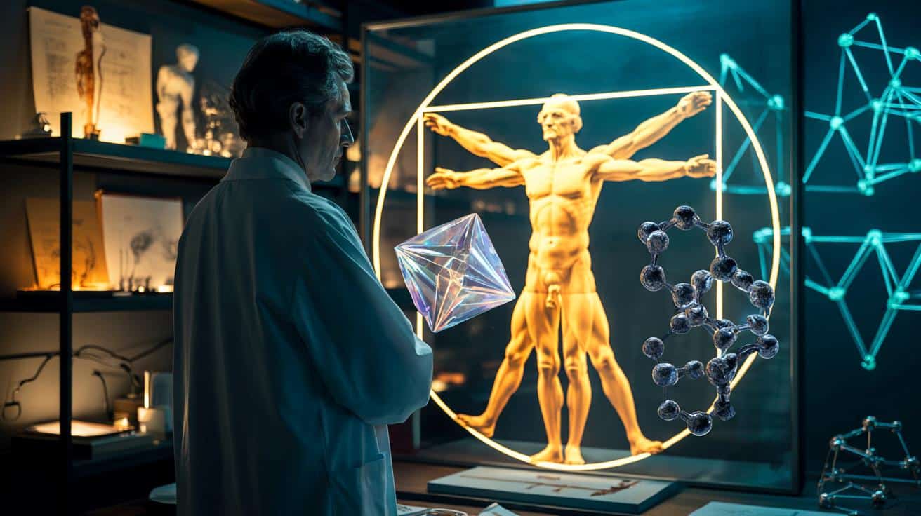 Naukowiec twierdzi, że rozszyfrował geometryczną zagadkę „Człowieka witruwiańskiego”