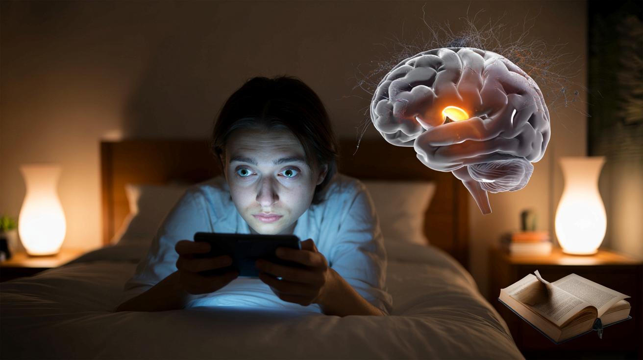 Neurolog tłumaczy, dlaczego czytanie przed snem na telefonie może osłabiać pamięć długotrwałą i co dzieje się w mózgu między 22 a 2 w nocy, gdy nie śpisz