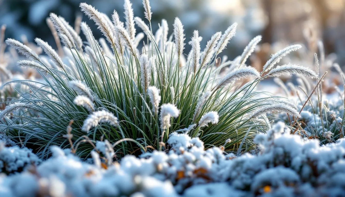 Nie grabie ani nożyce, ten trik idealnie przycina trawy ozdobne zimą