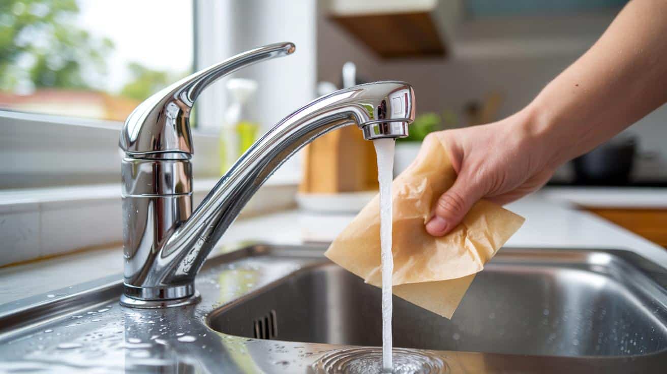 Nie kupuję już odkamieniacza: ten kuchenny trik trzyma kran w blasku tydzień