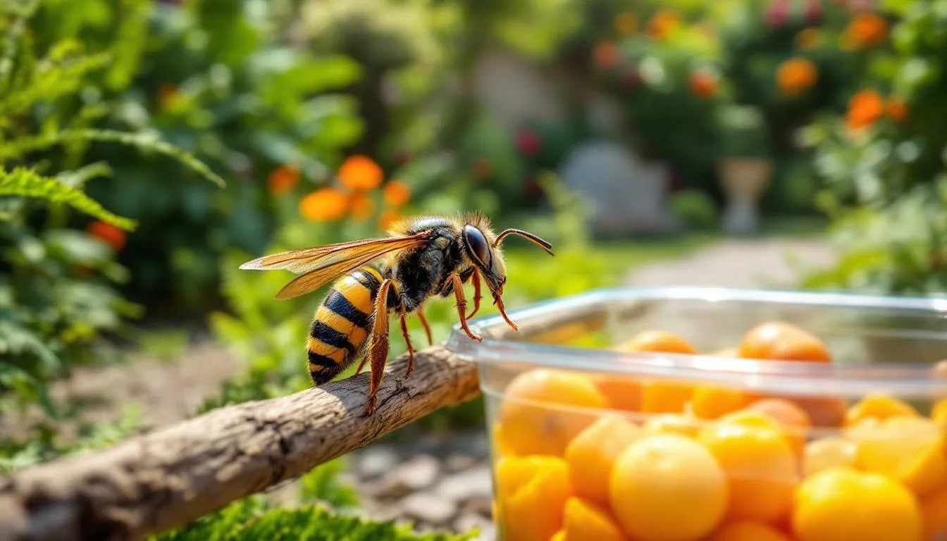 Nie lampion ani zapach, ten trik przyciąga szerszenie azjatyckie do ogrodu