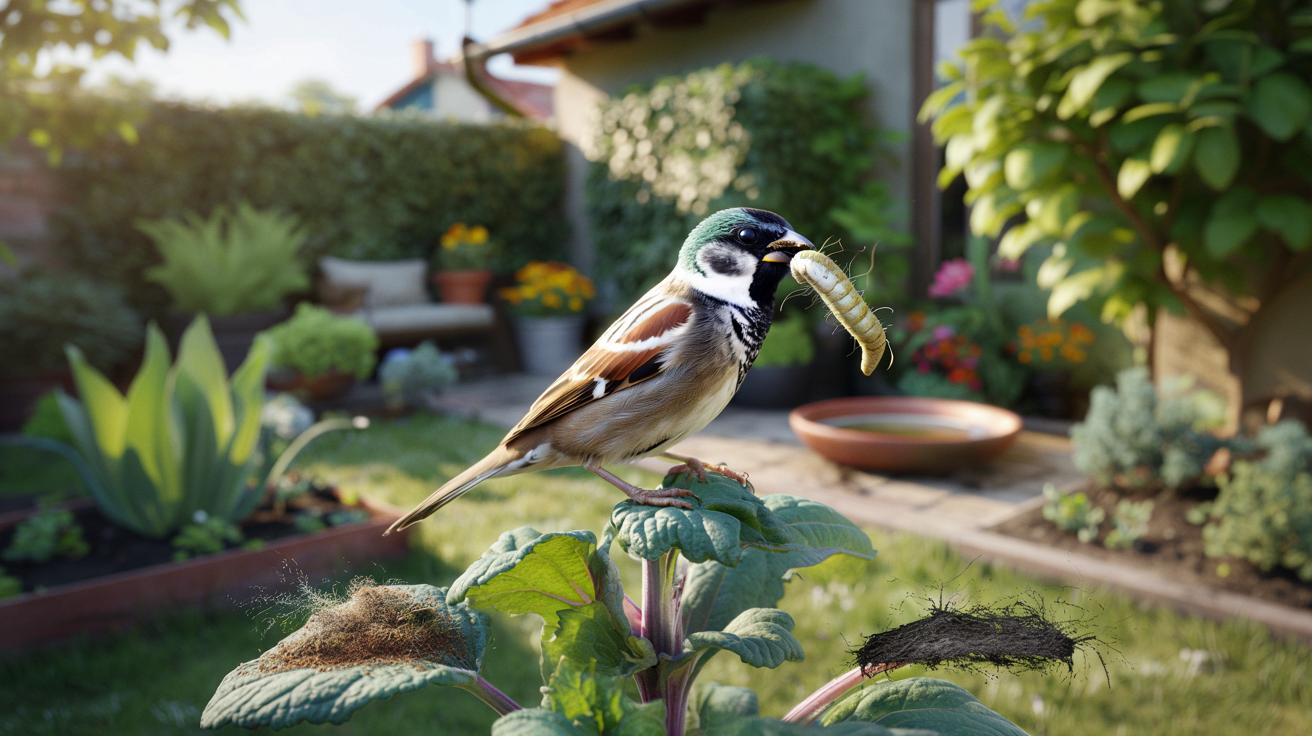 Nie przeganiaj tego ptaka z ogrodu. Zjada szkodniki za darmo