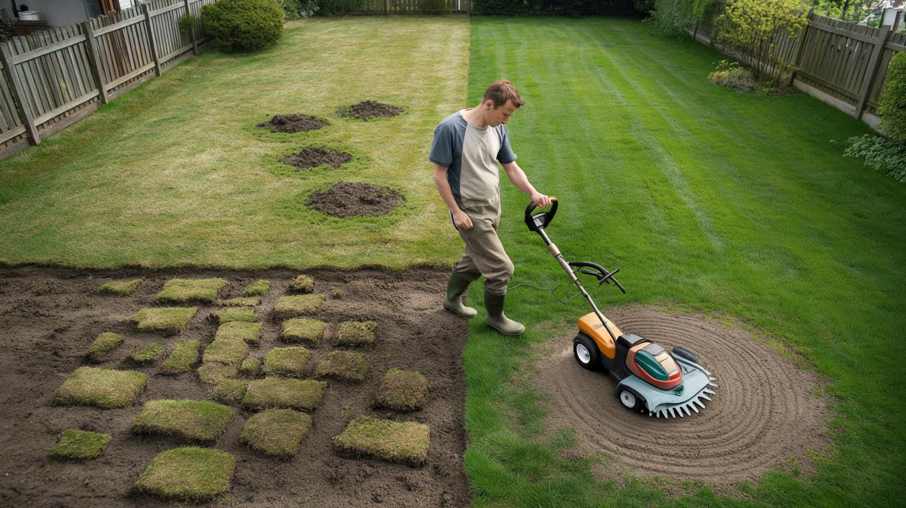 Nie rób tego z trawnikiem na wiosnę: jeden błąd niszczy go w kilka dni