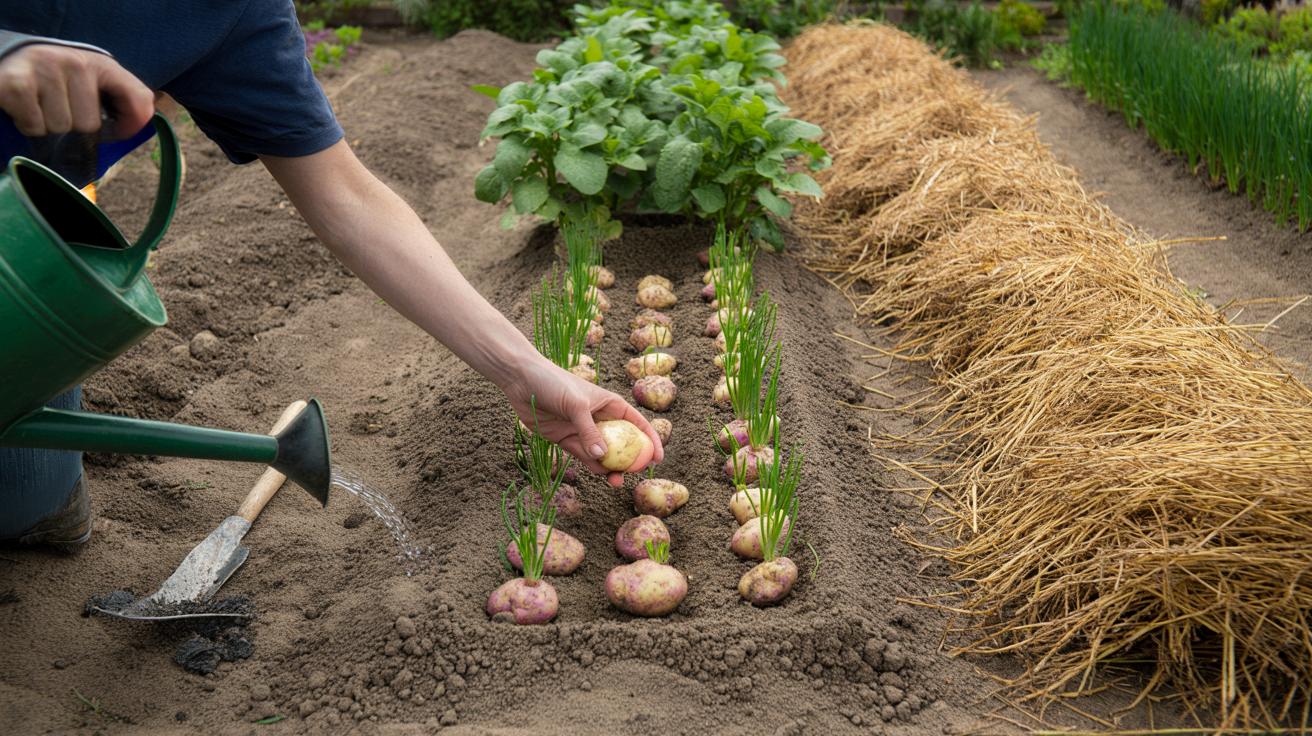 Nie sadź ziemniaków w kwietniu bez tych 5 kroków: plon runie