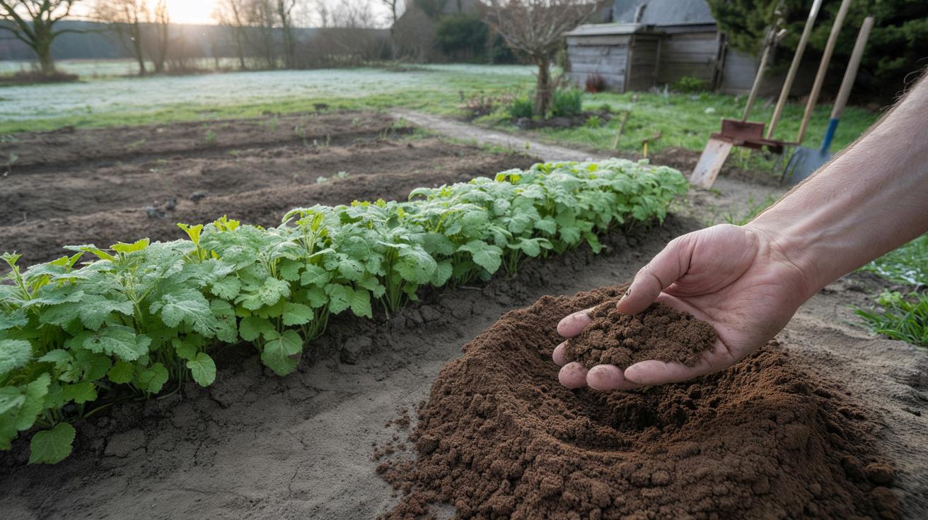 Nie siejesz tego, a ziemia sama się poprawia przed wiosną