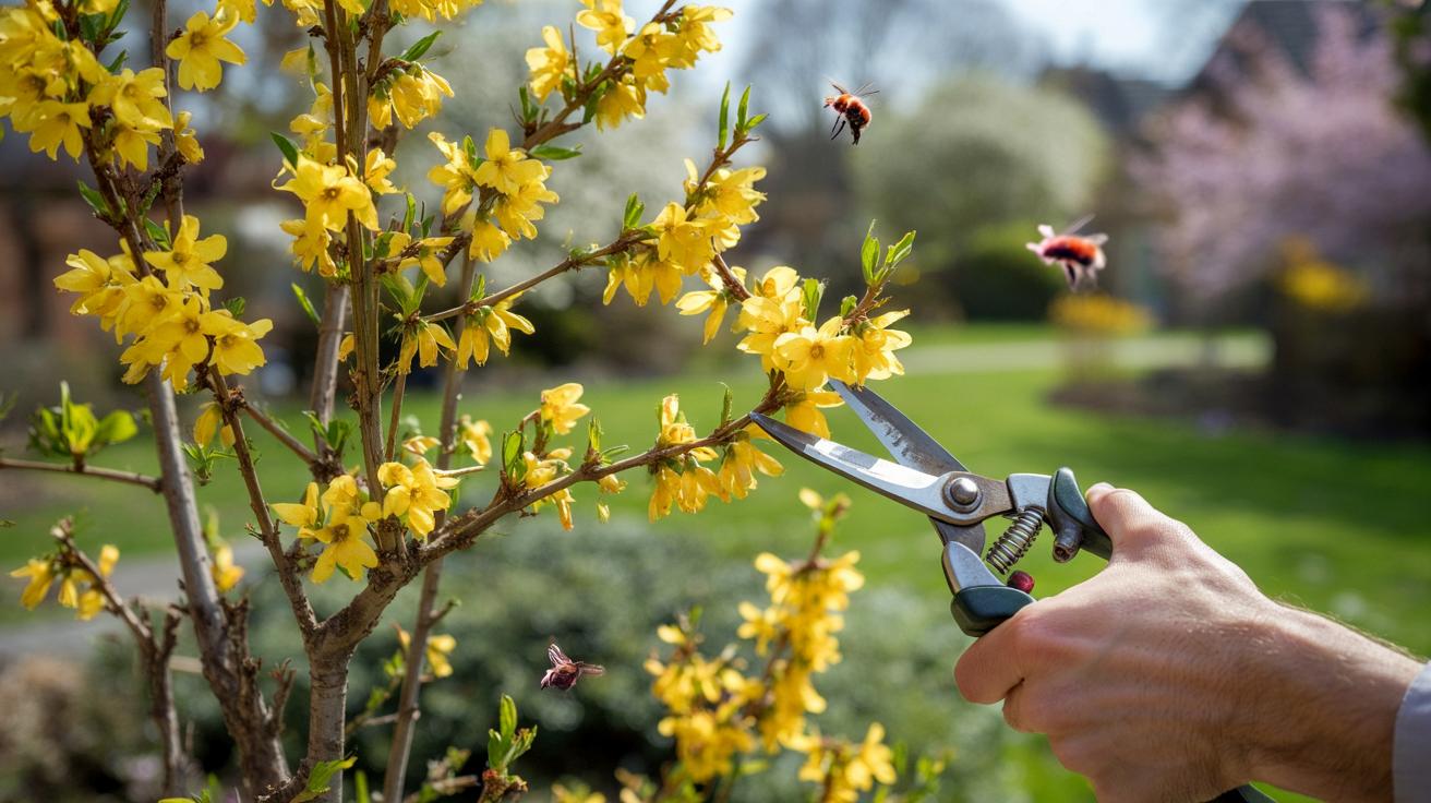 Nie tnij tego krzewu w marcu. Jednym ruchem zniszczysz wiosenne kwiaty