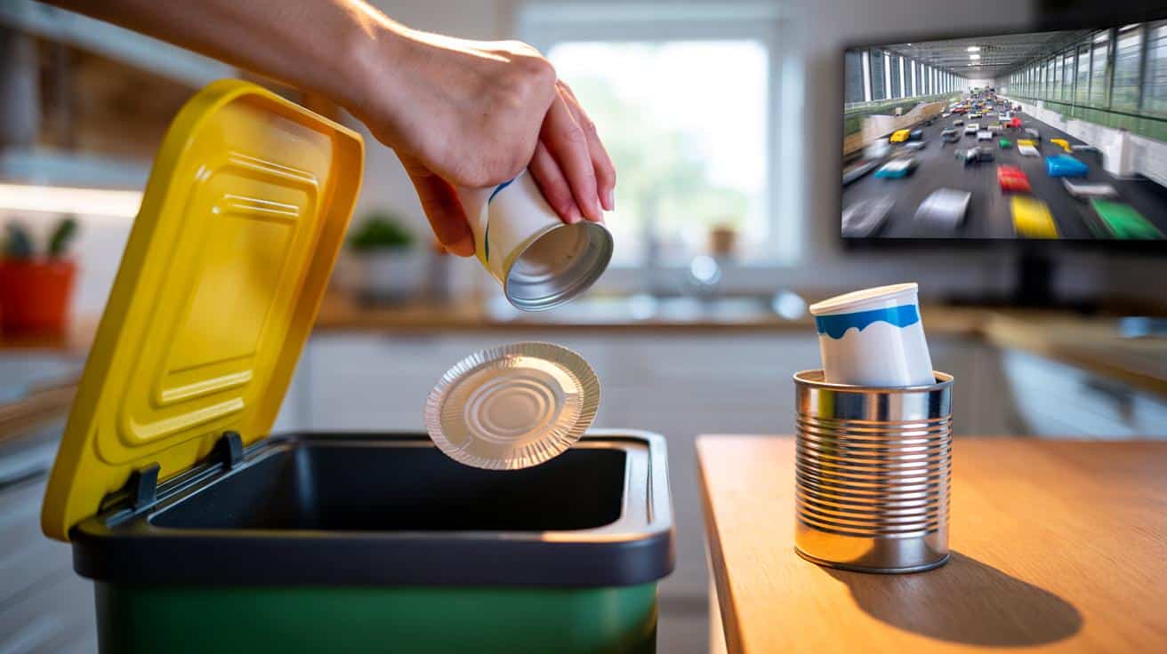 Nie wkładaj kubeczka po jogurcie do puszki. Eksperci ostrzegają przed prostym błędem