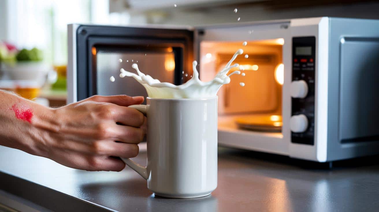 Nie wkładaj tego do mikrofalówki: codzienny nawyk, który może skończyć się poparzeniem