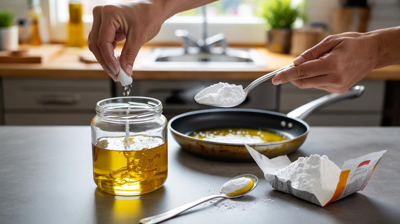 Nie wlewaj oleju do zlewu: tani trik z kuchenną pudrą uratuje rury