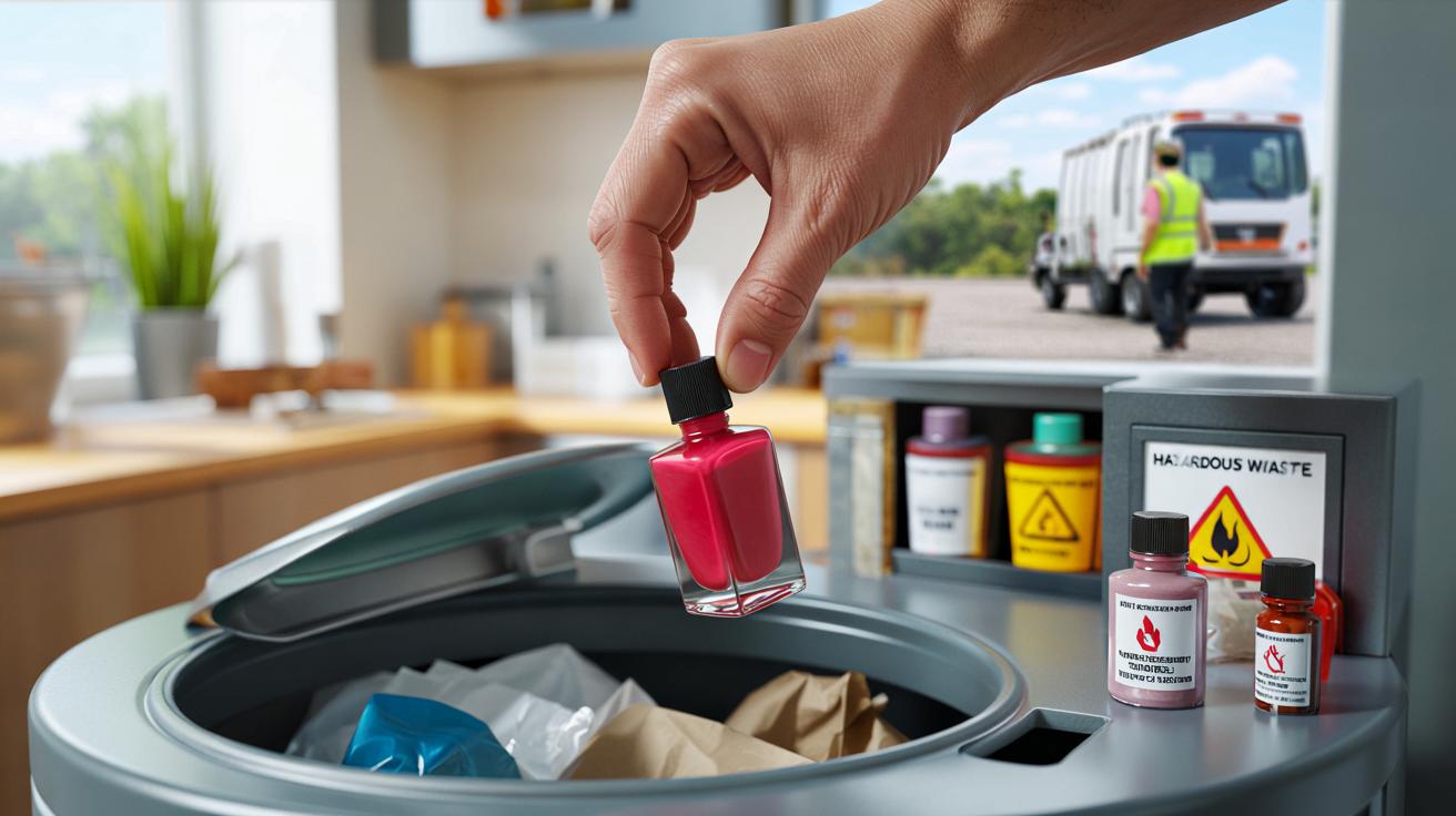 Nie wrzucaj lakieru do paznokci do kosza na śmieci. Możesz słono zapłacić