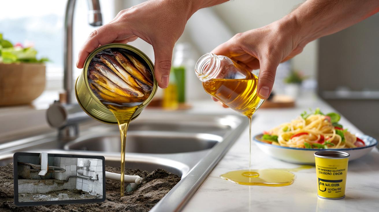 Nie wylewaj tej oliwy z puszki sardynek do zlewu. Zrobisz sobie kłopot