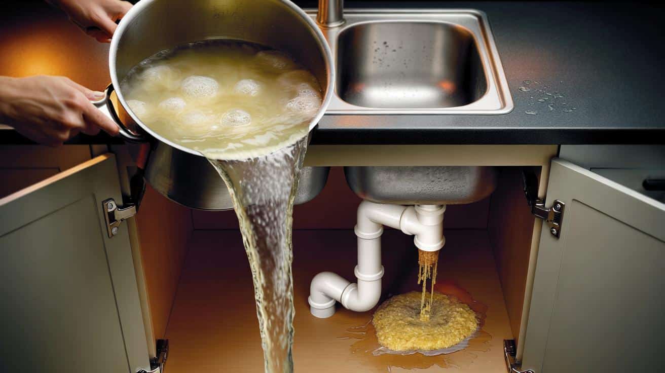 Nie wylewaj wrzątku po makaronie do zlewu. Hydraulicy ostrzegają, co dzieje się z rurami