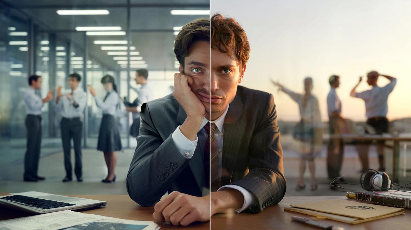 Nie wypala cię ciężka praca, tylko udawanie kogoś, kim nie jesteś