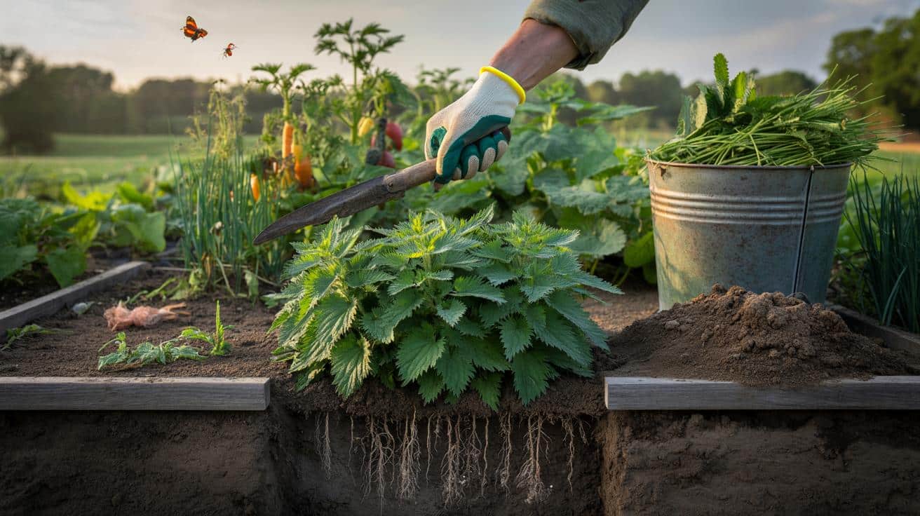Nie wyrywaj pokrzyw z grządki. To, co robią w ziemi, zaskakuje