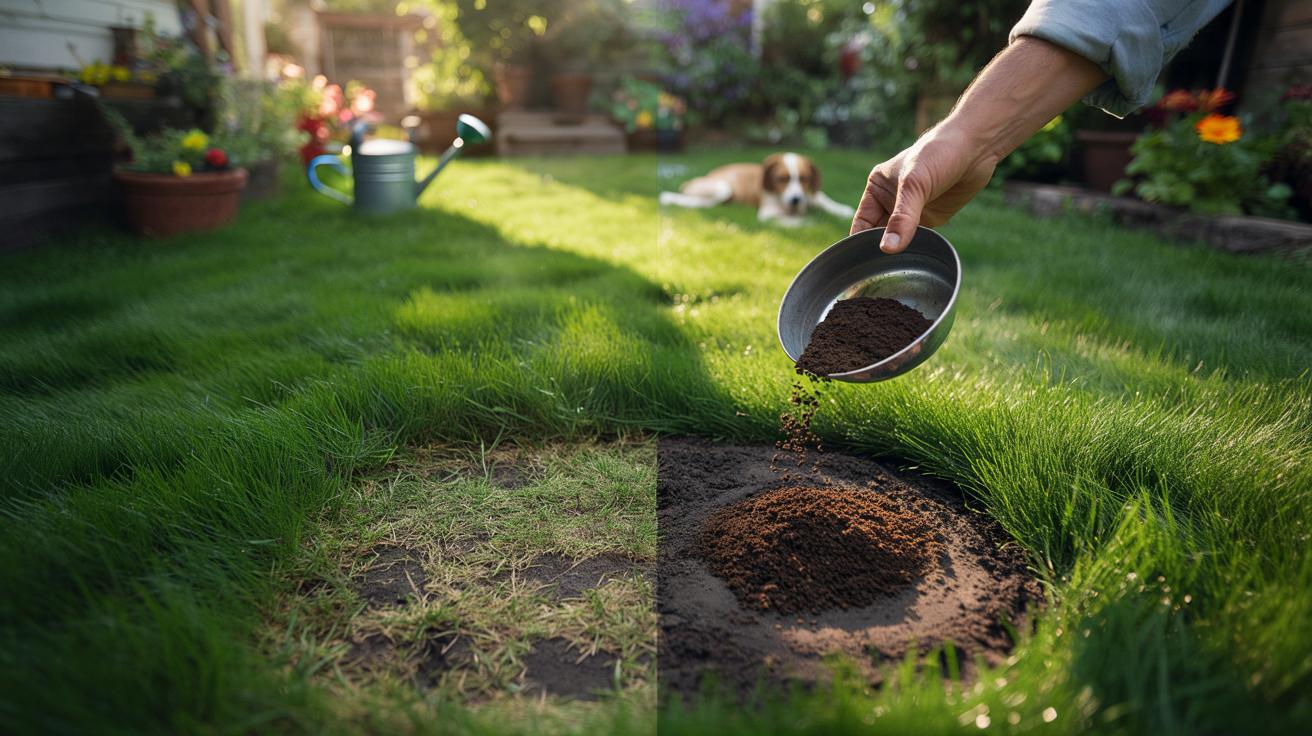 Nie wyrzucaj fusów z kawy. Rozsyp je na trawniku i zobacz efekt