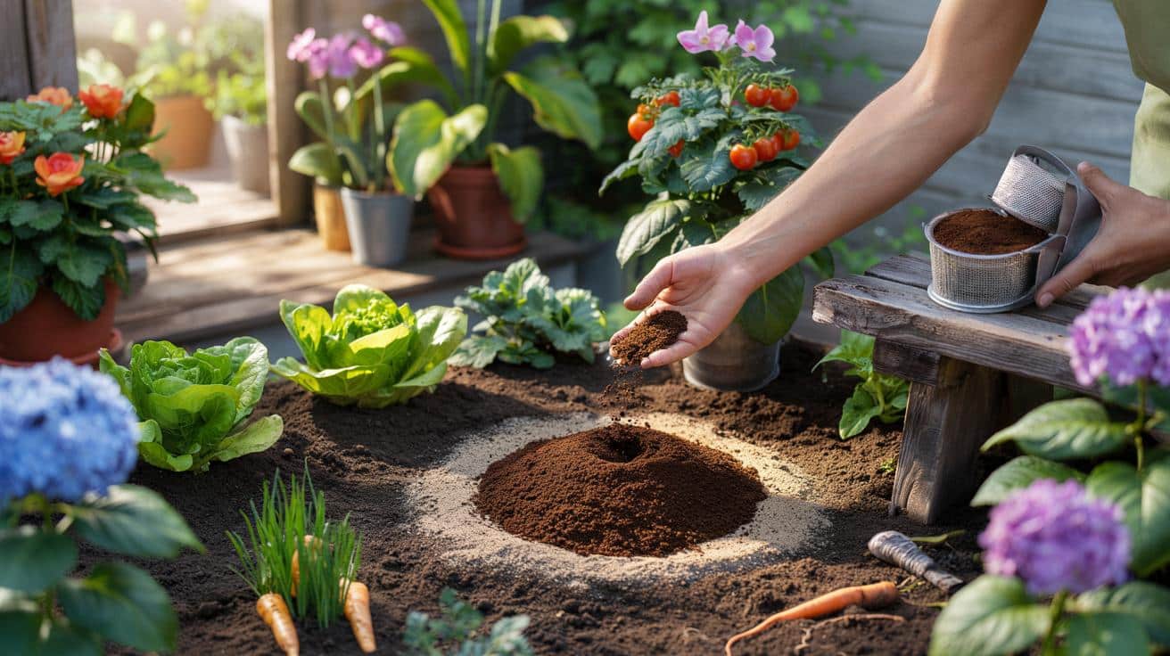 Nie wyrzucaj fusów z kawy! Te rośliny naprawdę je uwielbiają