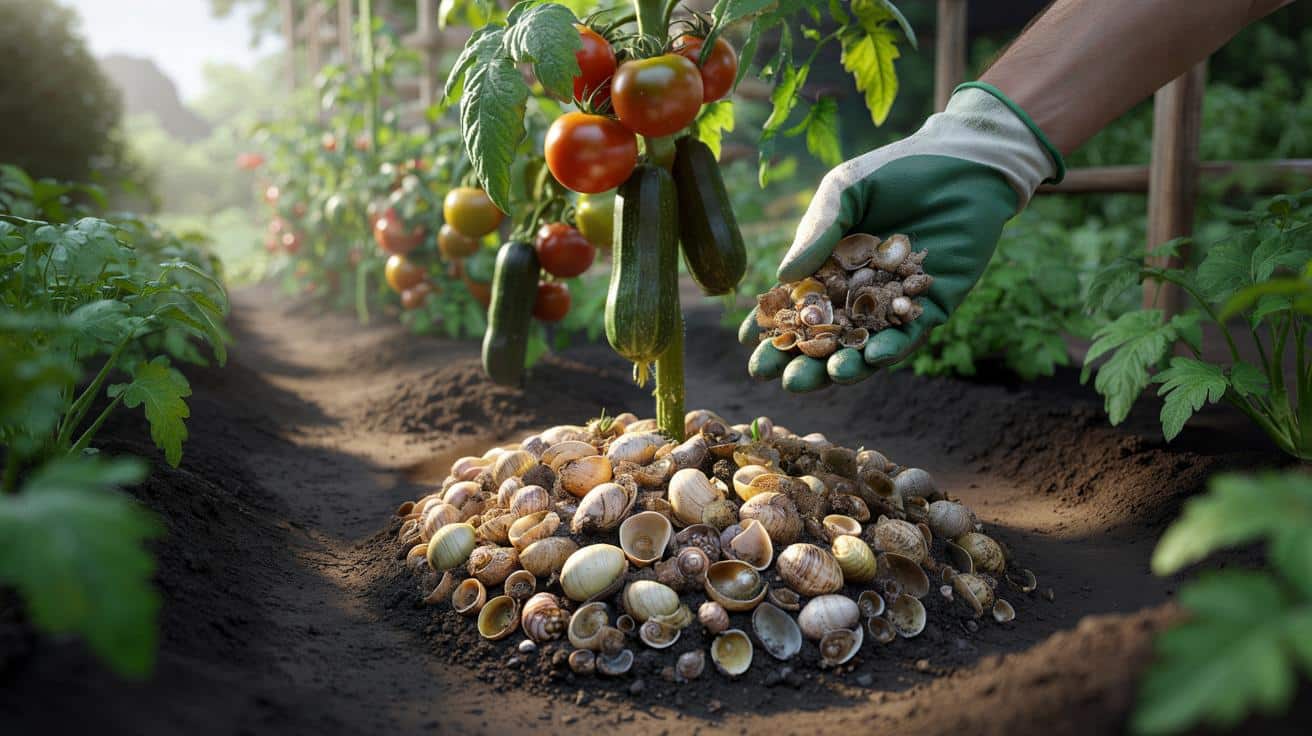 Nie wyrzucaj martwych ślimaków: ich muszle robią cuda z ziemią