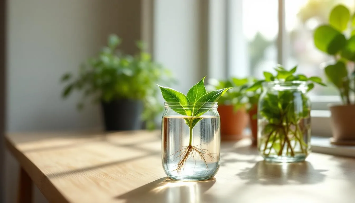 Nie ziemia ani nawóz, te rośliny rozmnożysz z liścia w szklance wody