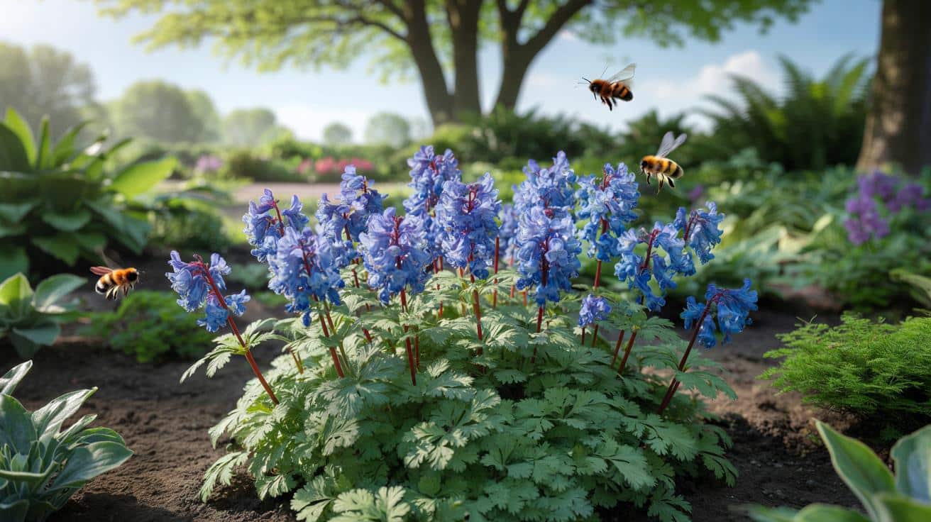 Niebieska bylina, która karmi pszczoły i robi efekt „wow” w ogrodzie